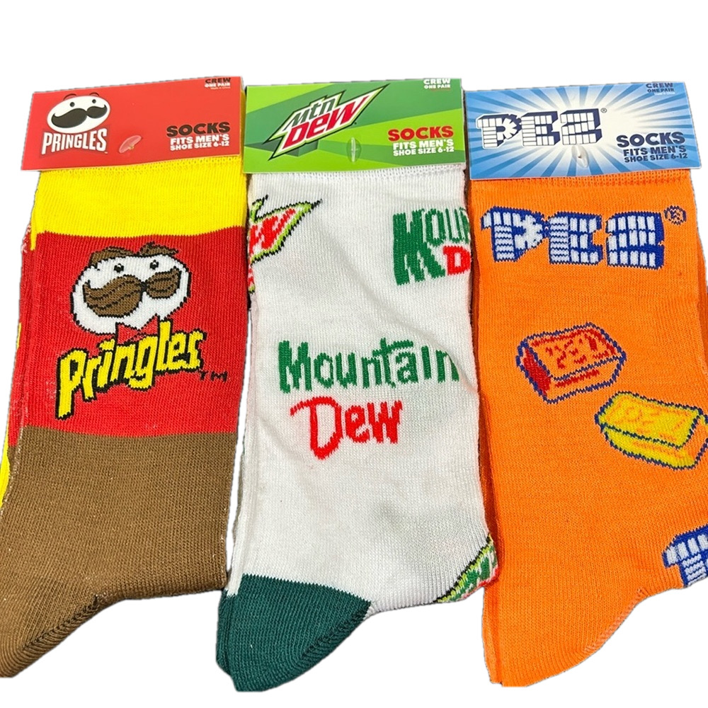Novelty socks men’s size 6-12 shoe size NWT